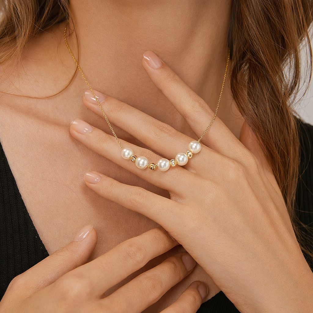 Bague dorée or 18k avec croix lisse horizontale et anneau torsadé