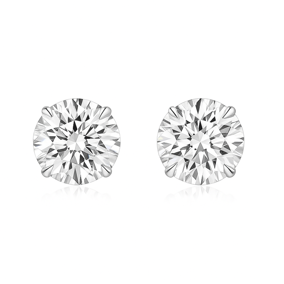 Ajoutez une touche d'éclat et de sophistication à votre look avec ces boucles d'oreilles clous en argent sterling 925, sublimées par des zircons de 3 mm. Ces boucles d'oreilles discrètes mais brillantes sont l'accessoire parfait pour un style élégant et intemporel. L'argent sterling 925 garantit durabilité et éclat, tandis que le zircon de 3 mm apporte une brillance subtile mais captivante, idéale pour toutes les occasions.